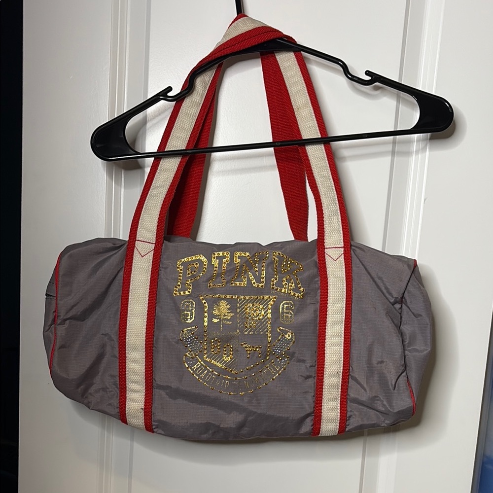 PINK Victoria's Secret Y2K mini duffel bag bling